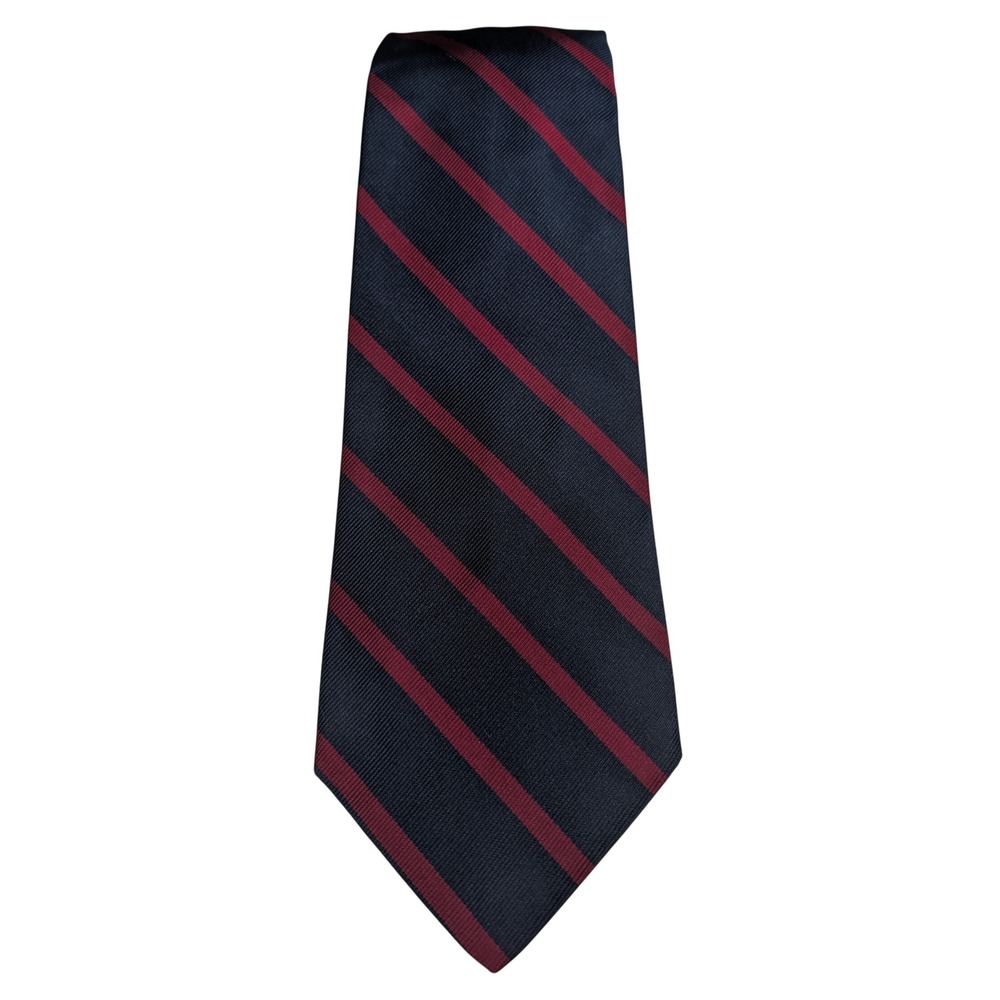 Vintage Brooks Brothers Makers 65%Silk 35%Poly Regimental Stripe Tie